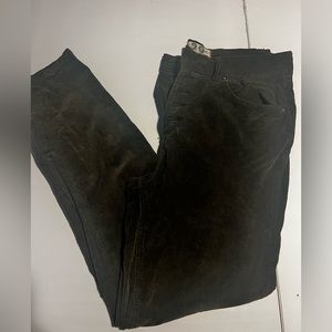 We the Free olive green corduroy button-fly ankle pants - Size 29